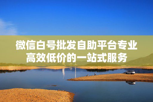 微信白号批发自助平台专业高效低价的一站式服务