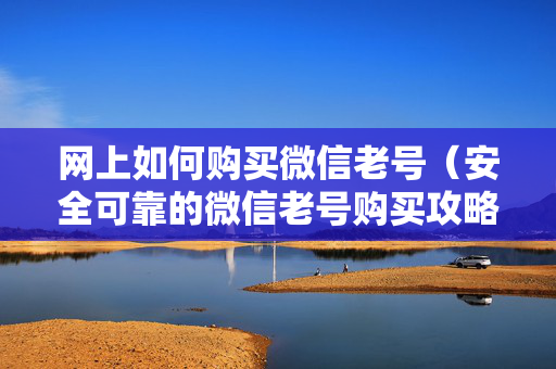 网上如何购买微信老号（安全可靠的微信老号购买攻略）