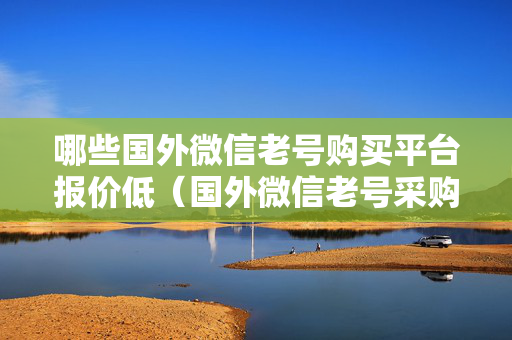 哪些国外微信老号购买平台报价低（国外微信老号采购指南）