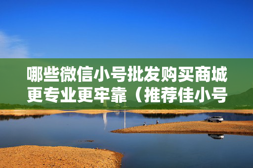 哪些微信小号批发购买商城更专业更牢靠（推荐佳小号批发购买商城）